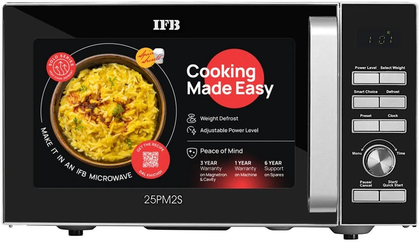 IFB 25 L 61 Auto Cook Menus, Mug Recipes, Steam Clean, Auto Rehea...more
