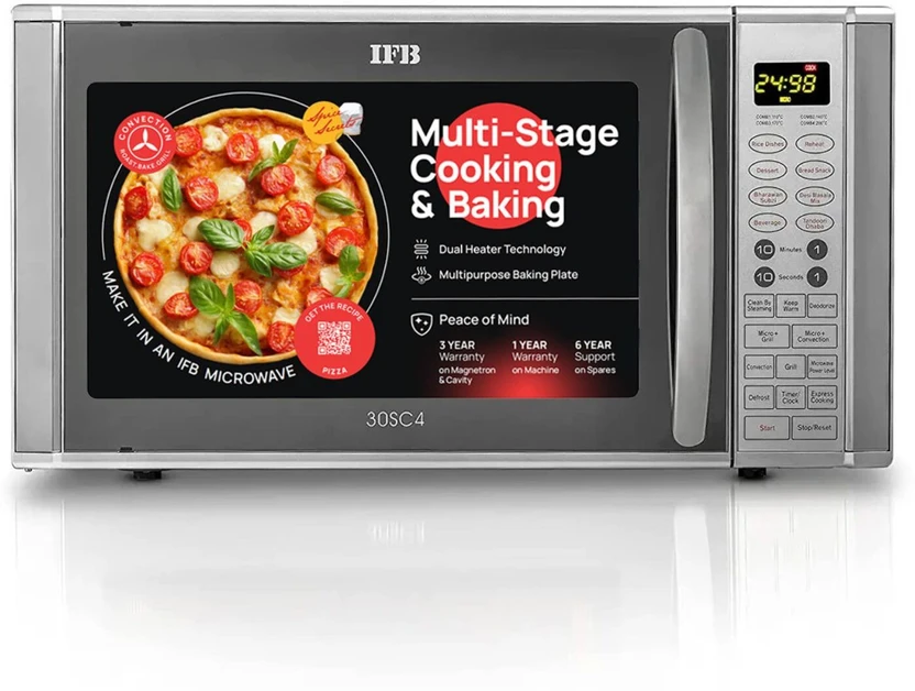 IFB 30 L 101 Standard Menus, Multi-Stage Cooking, Speed Defrost, ...more