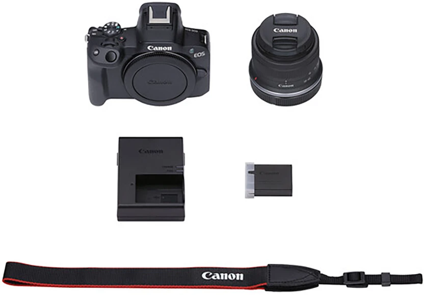 Canon EOS R50 V Mirrorless Camera Body withRF-S14-30mm F4-6.3IS S...more