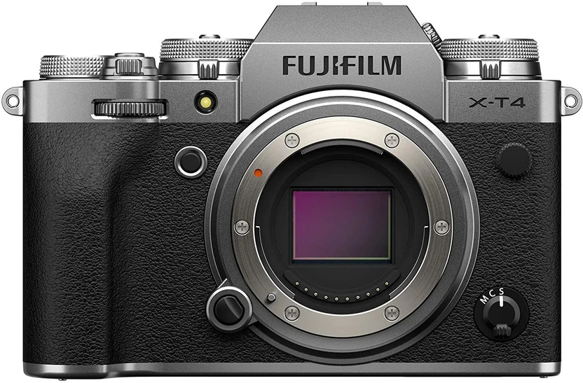 FUJIFILM X Series X-T4 Mirrorless Camera Body Only (Silver)