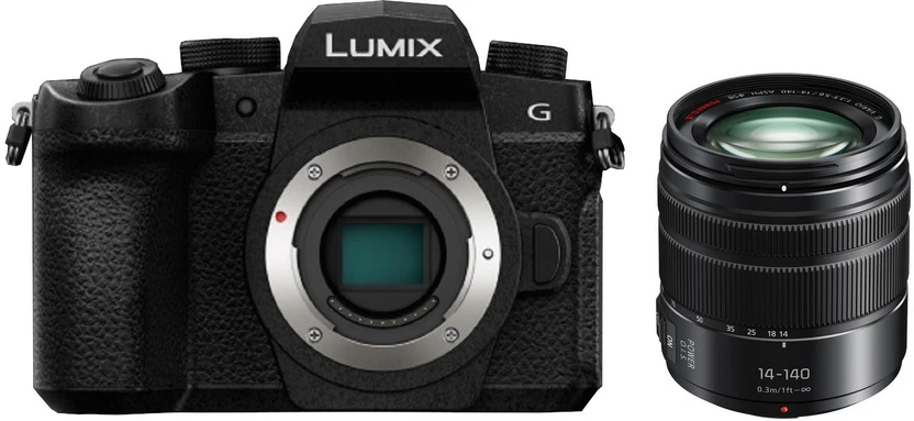 Panasonic G Series DC-G95HGW-K Mirrorless Camera G95 with 14-140m...more