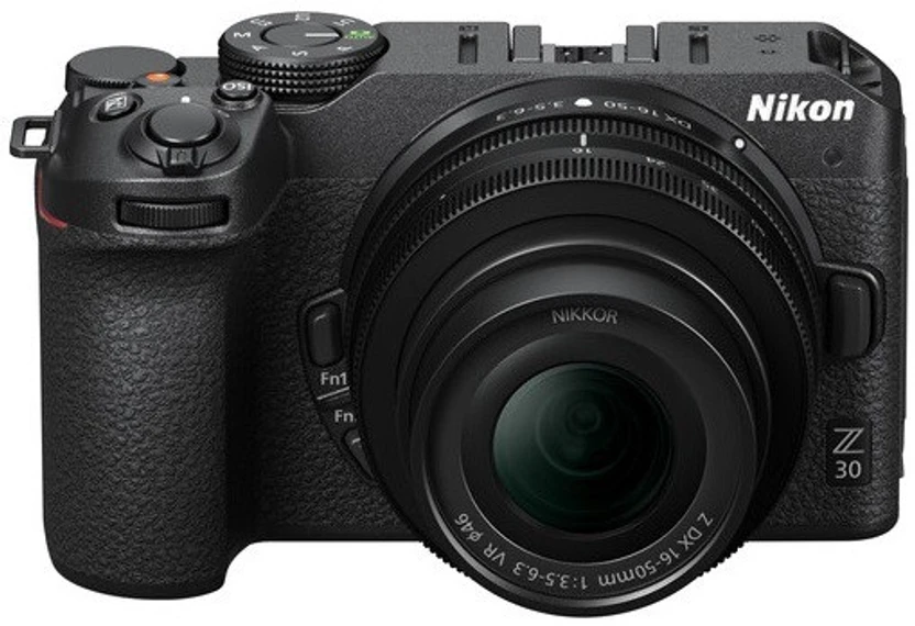 NIKON Z30 Mirrorless Camera Z DX 16 - 50 mm f/3.5 - 6.3 VR & Nikk...more