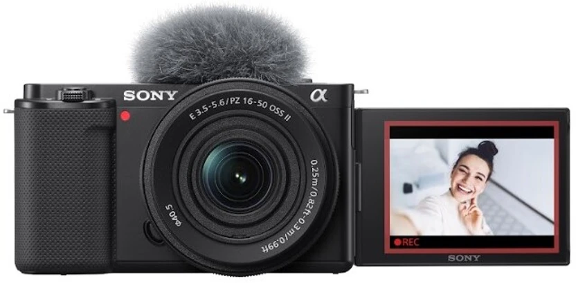 Mirrorless Cameras SONY ZV-E10K/BQ IN5 Mirrorless Camera Body with SELP16502 mm Lens...more