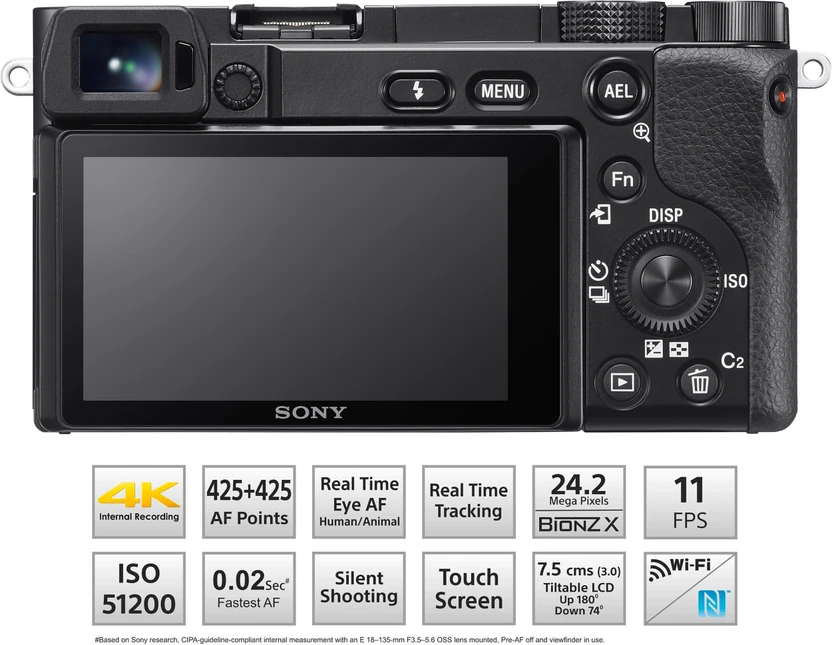 SONY Alpha 6100Y Mirrorless Camera Body With 16-50mm & 55-210mm (...more