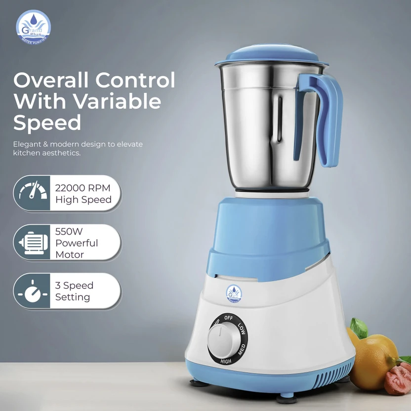 PHILIPS MicroGrind technology 800 W Mixer Grinder (HL7770/00 | 3 ...more