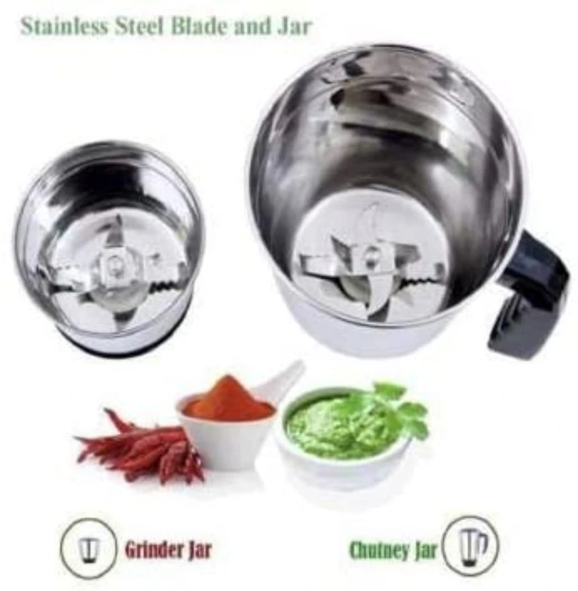 NIKI TASHA pro 500 W Mixer Grinder (2 jar green 500w | 2 Jars | G...more