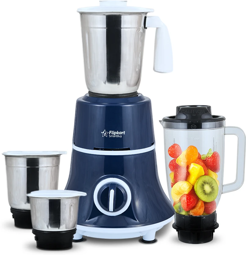 Flipkart SmartBuy - 750 W Juicer Mixer Grinder (Kitchen King | 4 ...more