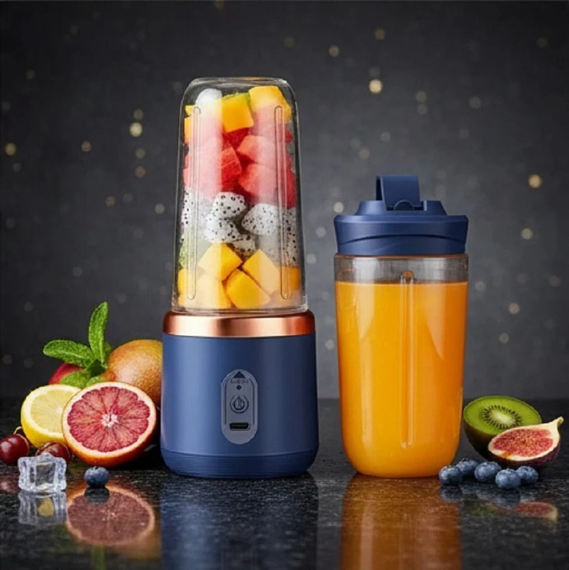 ISIISHAS Portable USB Rechargeable Juicer Blender Mini Smoothie M...more