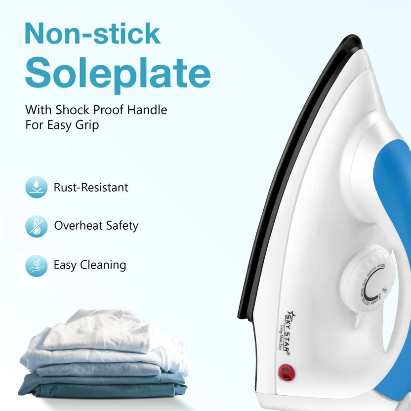 Skystar Elegant Mixer Grinder & 750 Dry Iron Super Combo 700 W Mi...more