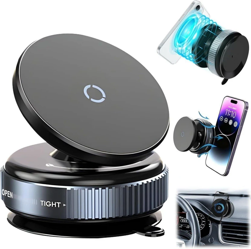 Aarkvelly Vacuum_Magnetic_Phone_Stand Mobile Holder