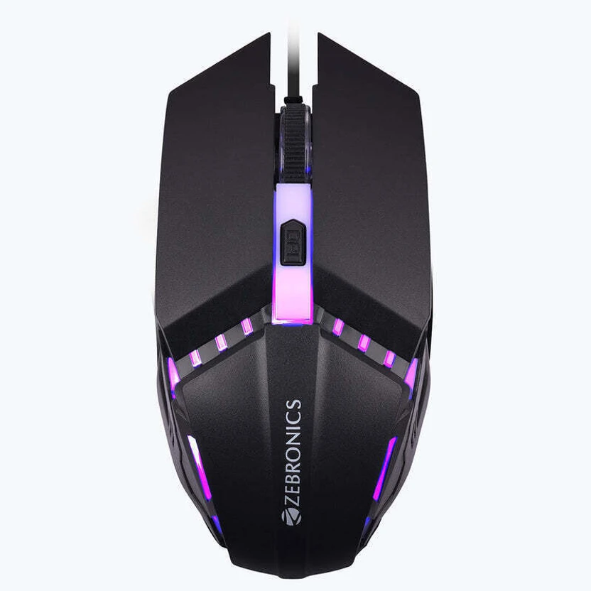 Mouse ZEBRONICS ZEB PHERO with DPI Switch, High Precision, Plug & Play,...more
