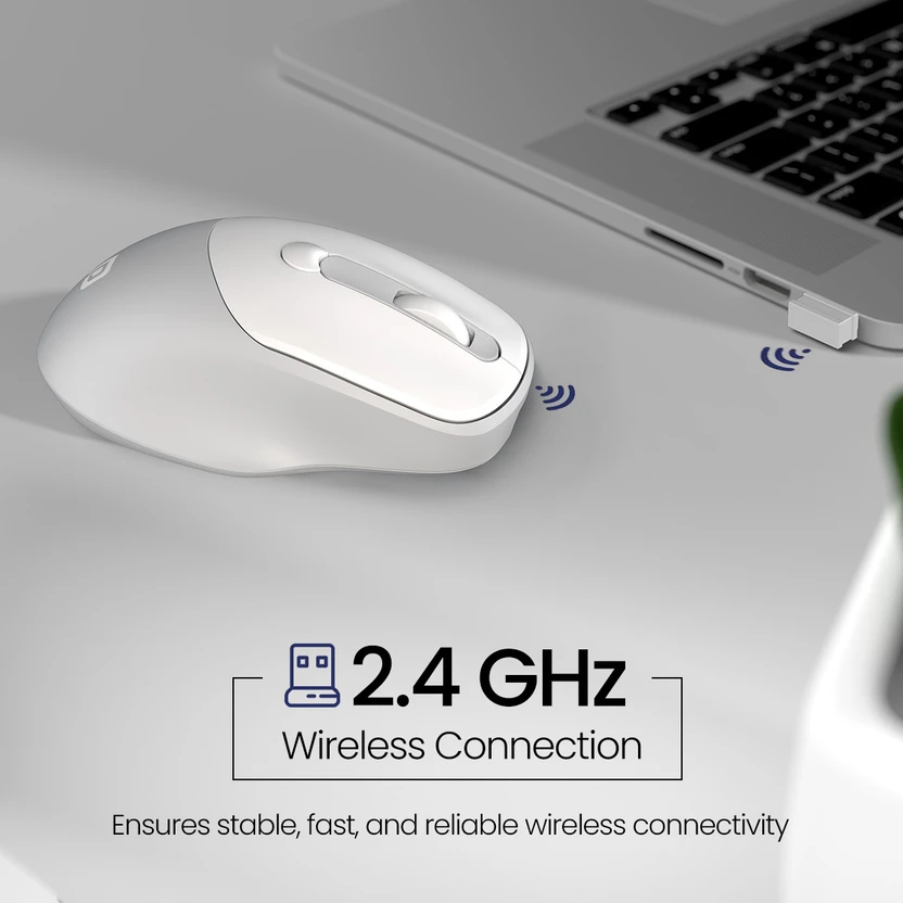 Portronics Toad 35 Wireless Ambidextrous Optical Mouse Silent Cli...more