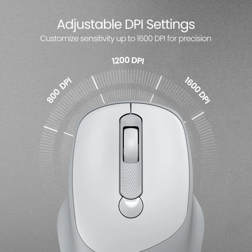 Portronics Toad 35 Wireless Ambidextrous Optical Mouse Silent Cli...more