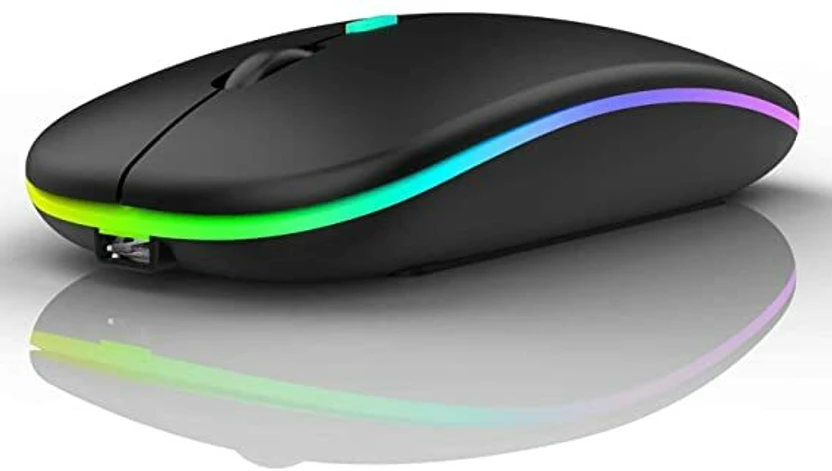 Dezful Lighting Wireless Ambidextrous Optical Mouse  with Bluetoo...more