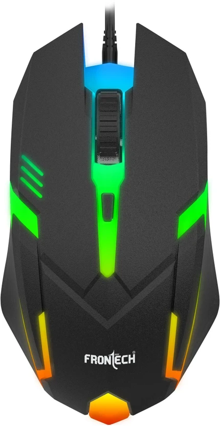 Frontech Wired USB Mouse with 3 Handy Buttons 1500 DPI MS-0067 Wi...more