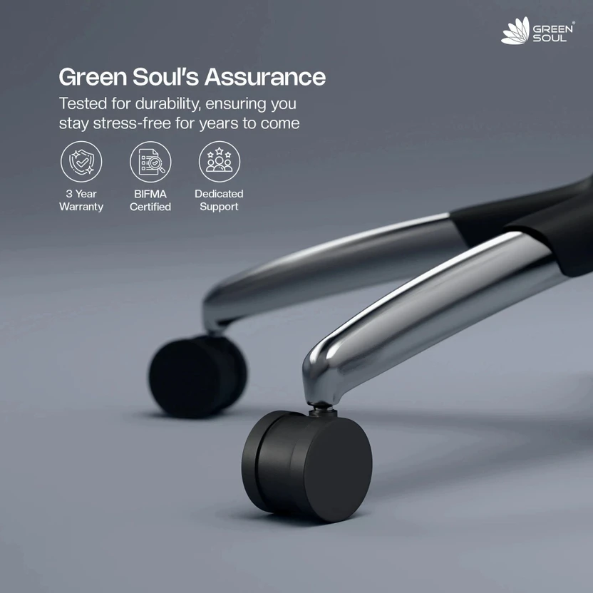GREEN SOUL Jupiter Pro High Back Ergonomic| Office|4D Armrest|2D ...more