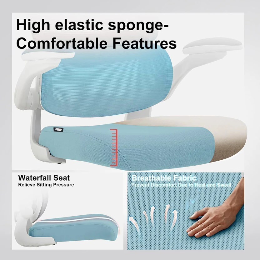 Drogo Ergonomic Office Chair for Work from Home Computer Chair wi...more