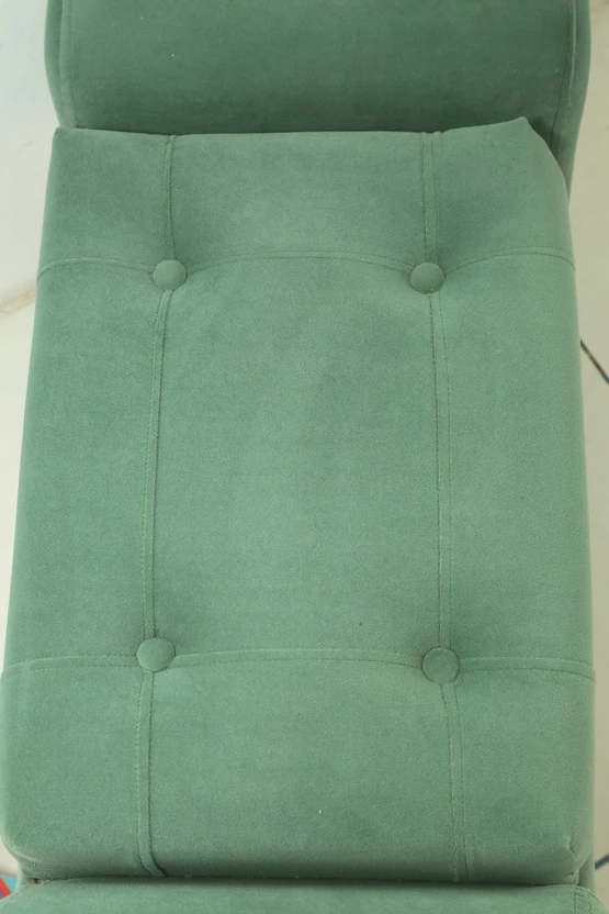 LKBS ART Foam Standard Ottoman (Finish Color - Green, Pre Assembl...more