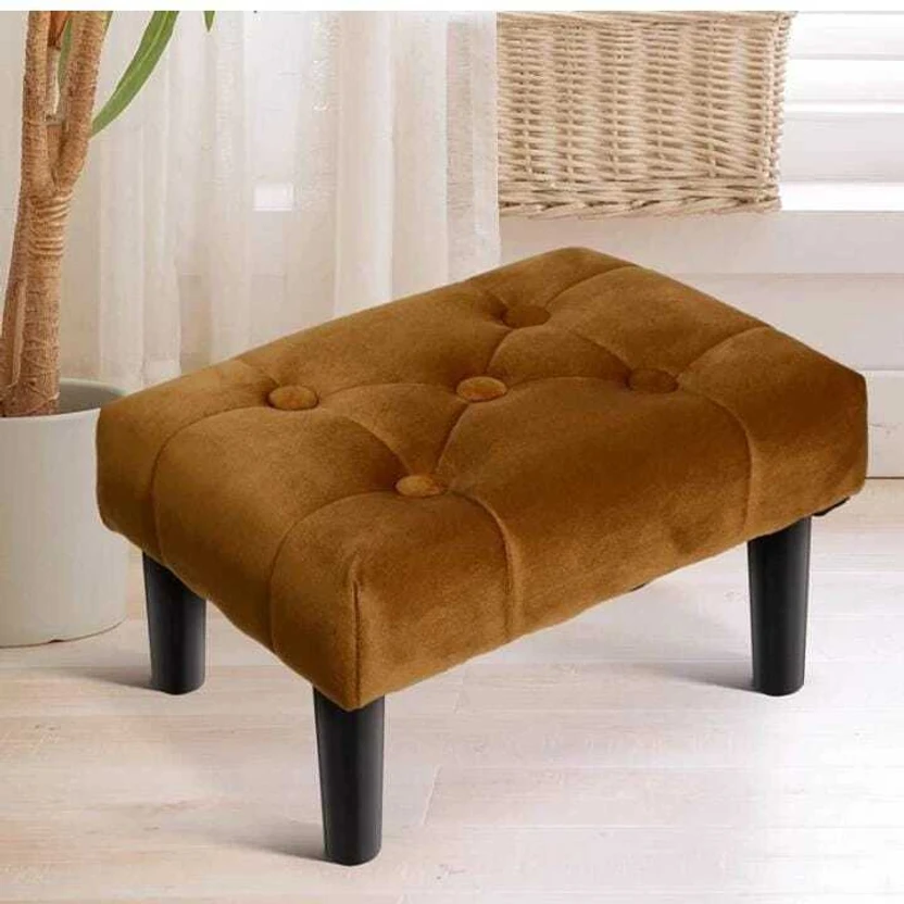 Ottomans Unique Creation Handicrafts Solid Wood Standard Ottoman (Finish C...more