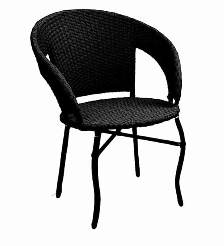 Ranjila Craft Metal Table & Chair Set (Finish Color - Brown, Pre-...more
