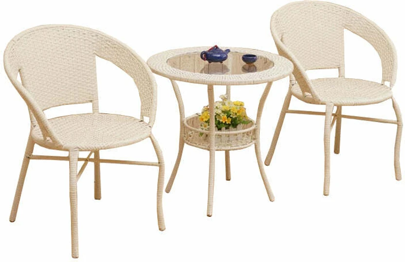 Home Desire Metal Table & Chair Set (Finish Color - Multicolor, P...more