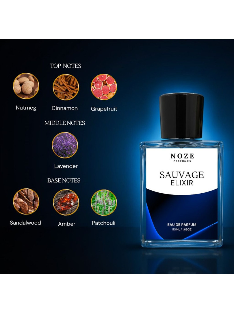 Noze Perfumes Men Sauvage Elixir Perfume