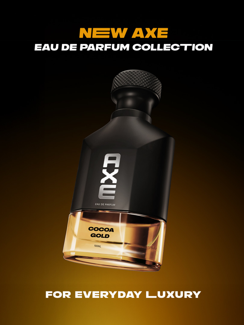 AXE Men Cocoa Gold Premium Luxury Long Lasting Eau De Parfum - 100ml