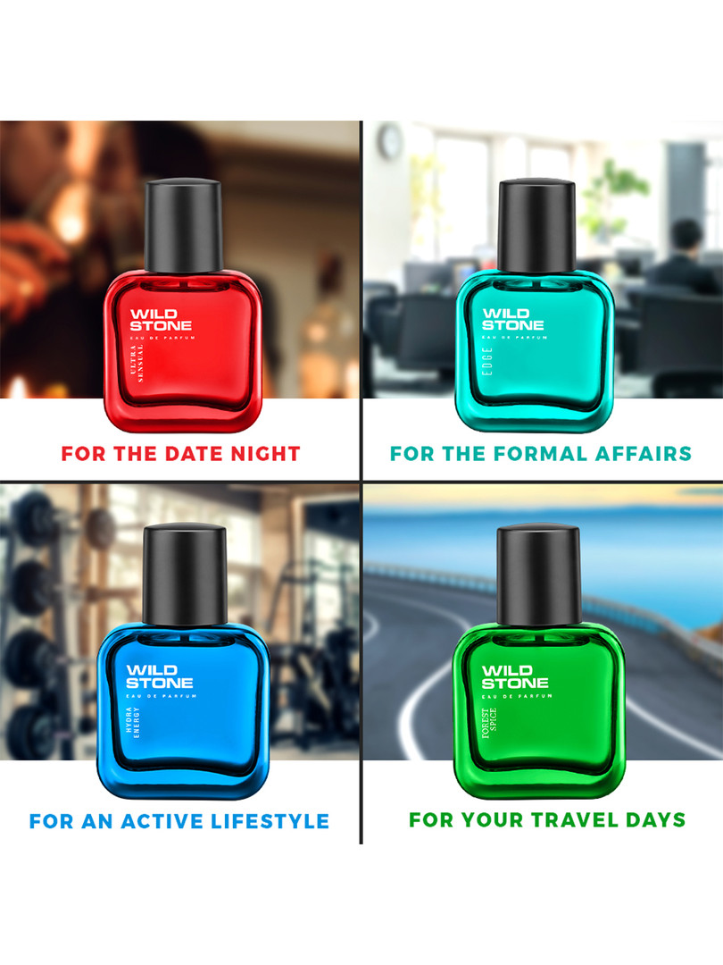 Wild stone Wild Stone Men Set Of 4 Perfume Set-30ml Each