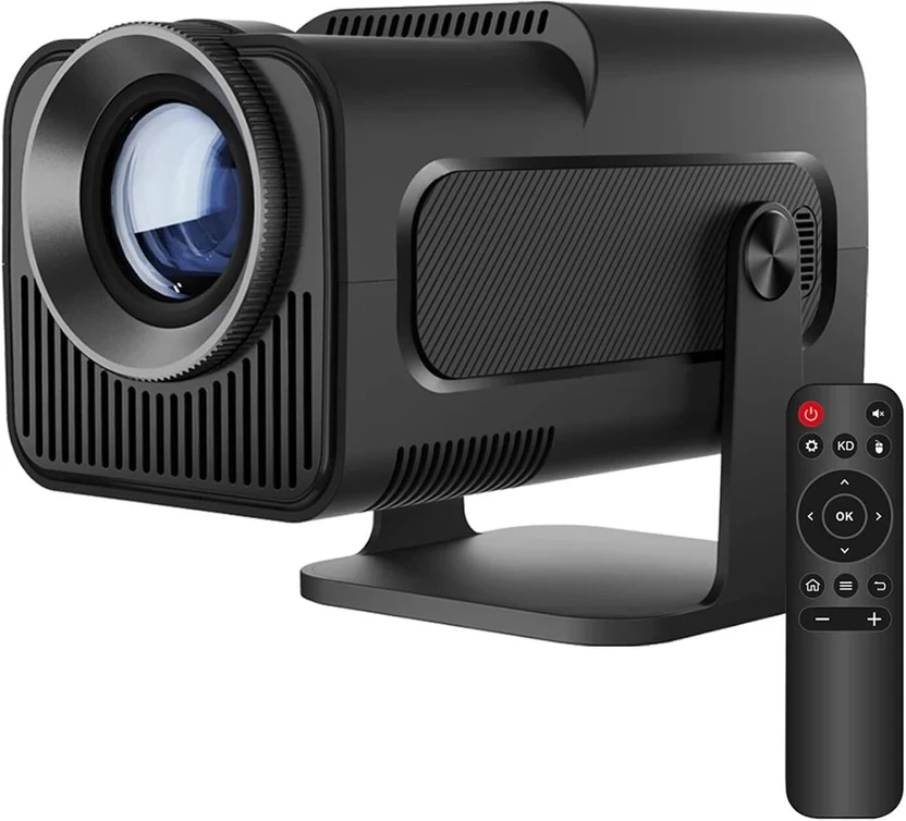 OnlyU HY320 Mini projector 4k android HD 11 WiFi 6/BT 5.0 Freesty...more
