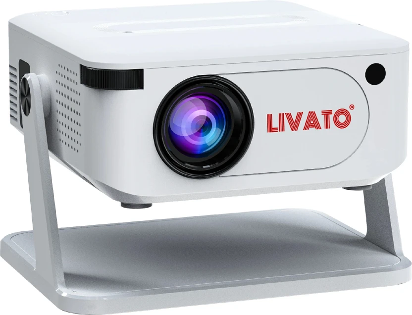 Projectors Livato HA109 4K Support Native HD Android 11 Freestyle Auto Keyst...more