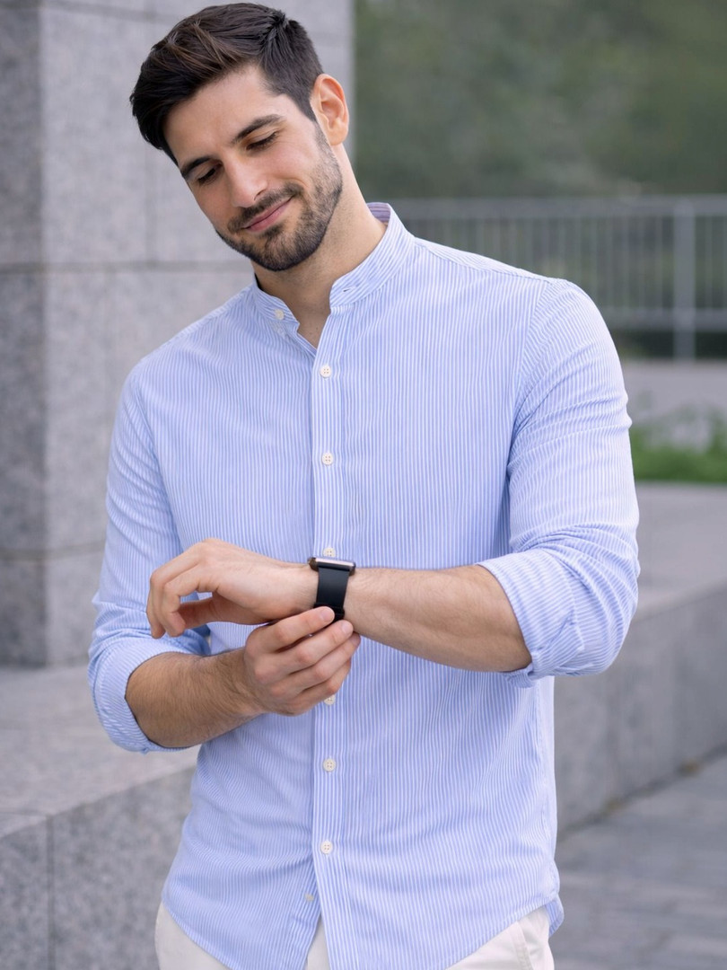 HERE&NOW Men Comfort Striped Casual Shirt