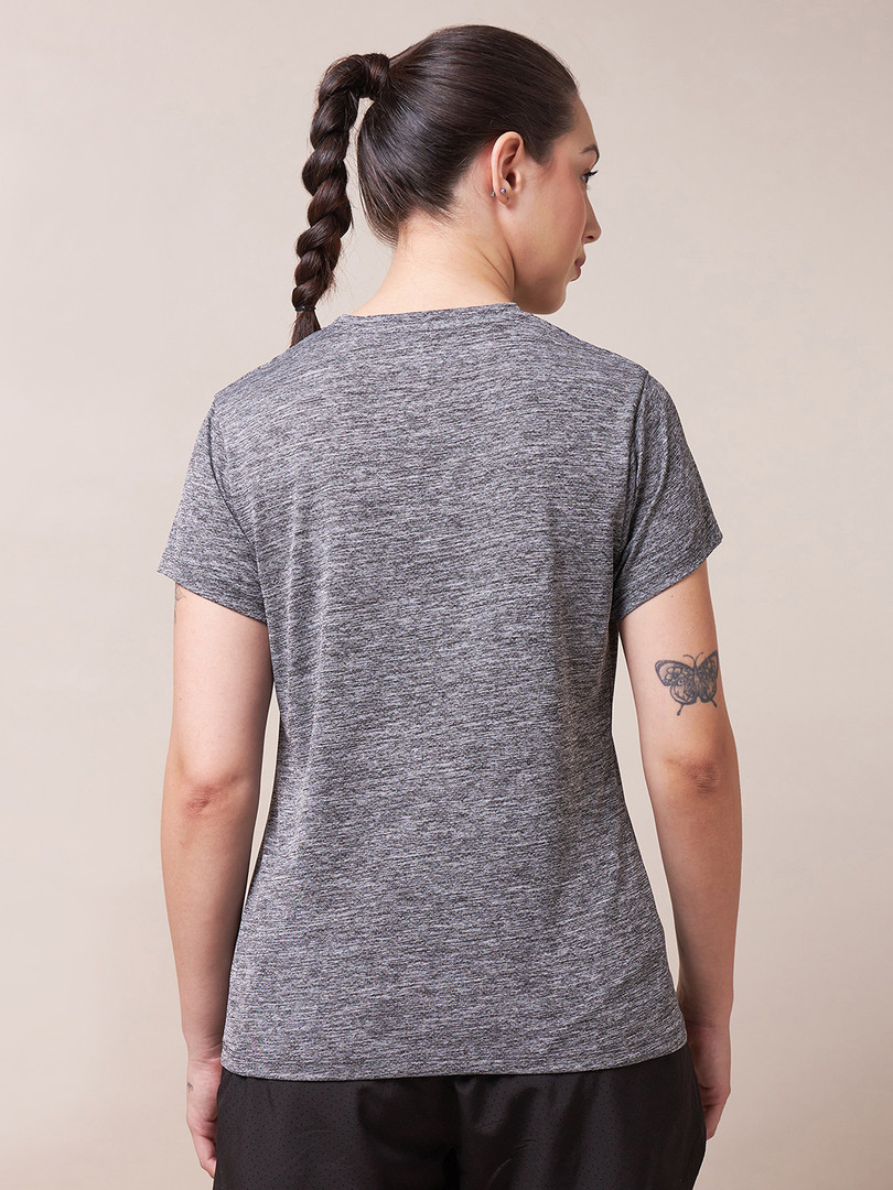 CULT Textured Logo Active T-shirt