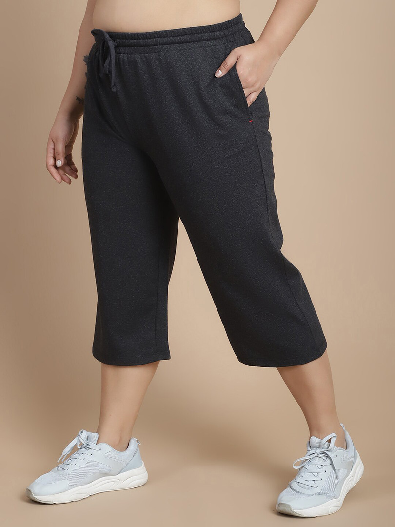 Rute Women Plus Size Cotton Capris