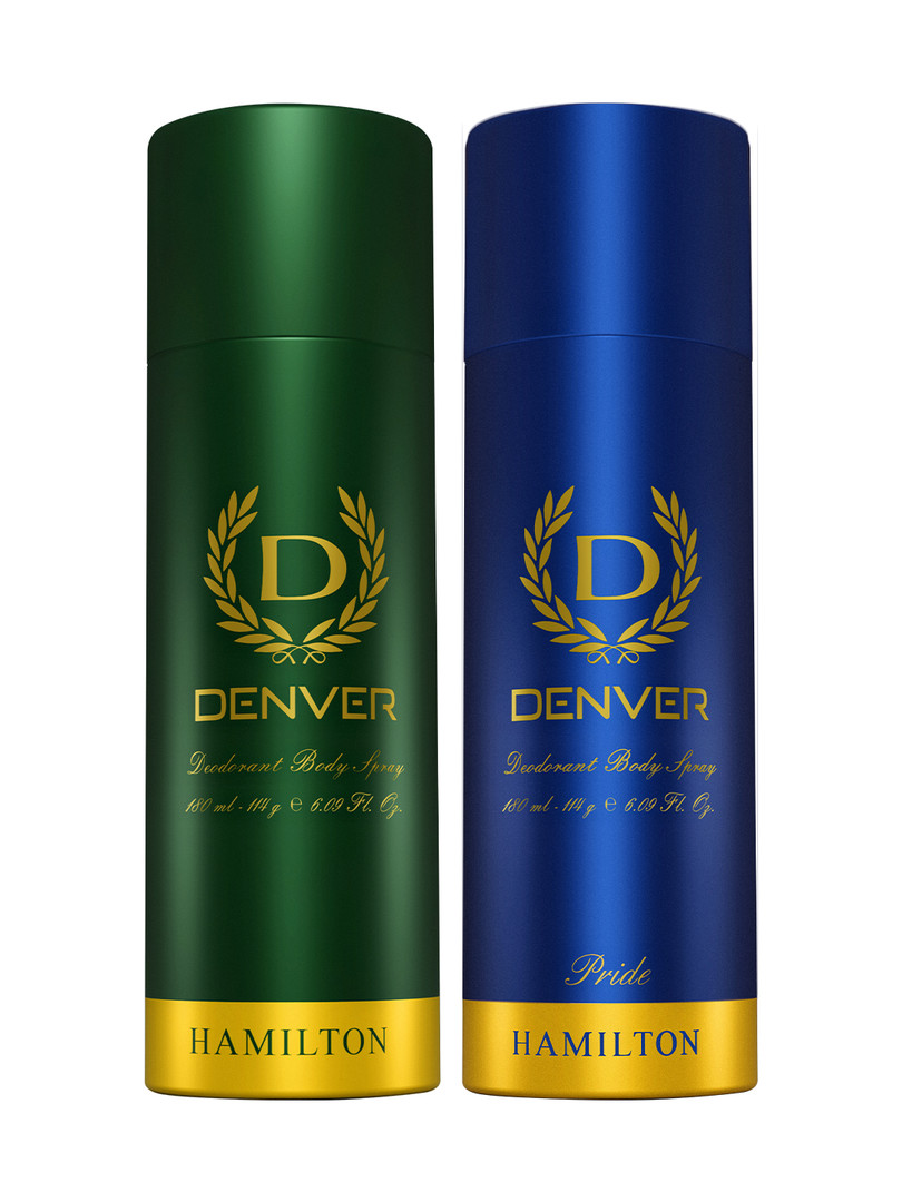Denver Men Set of 2 Hamilton Pride Deodorant Body Sprays