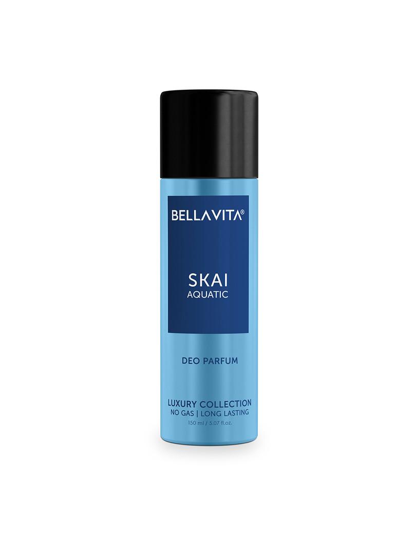Bella Vita Organic Men Skai Aquatic Long-Lasting Body Parfum - 150 ml