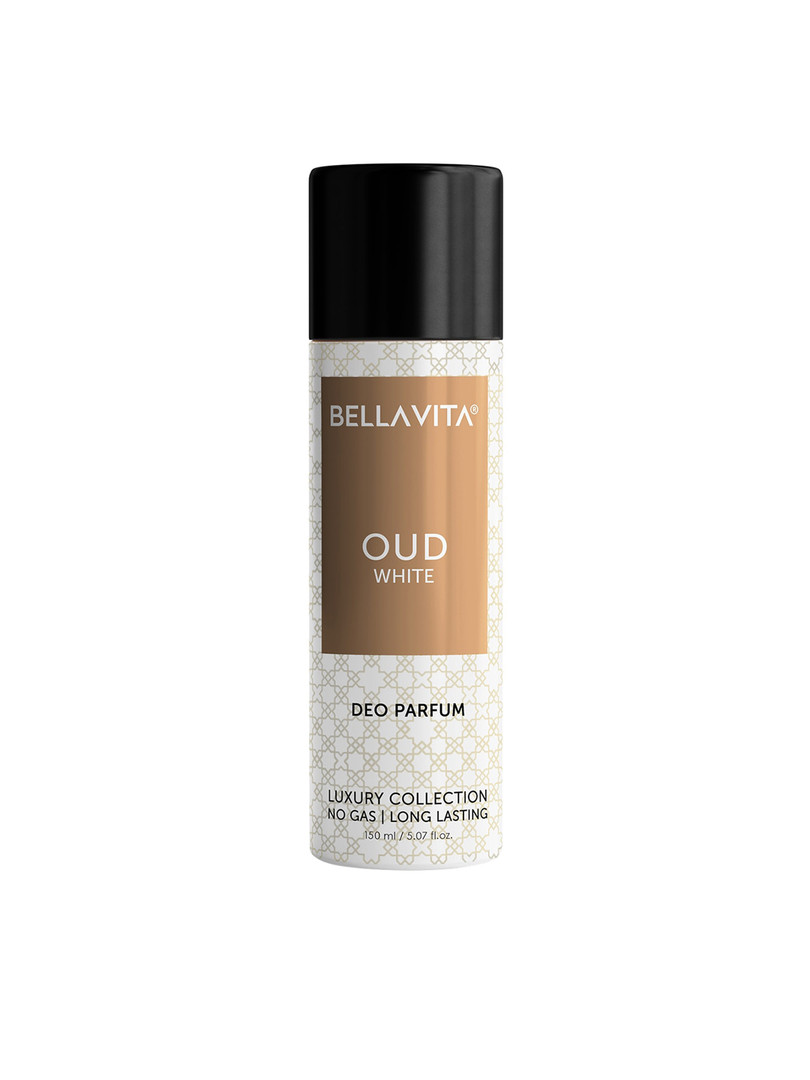 Bella Vita Organic Oud White Long Lasting Deo Parfum - 150 ml