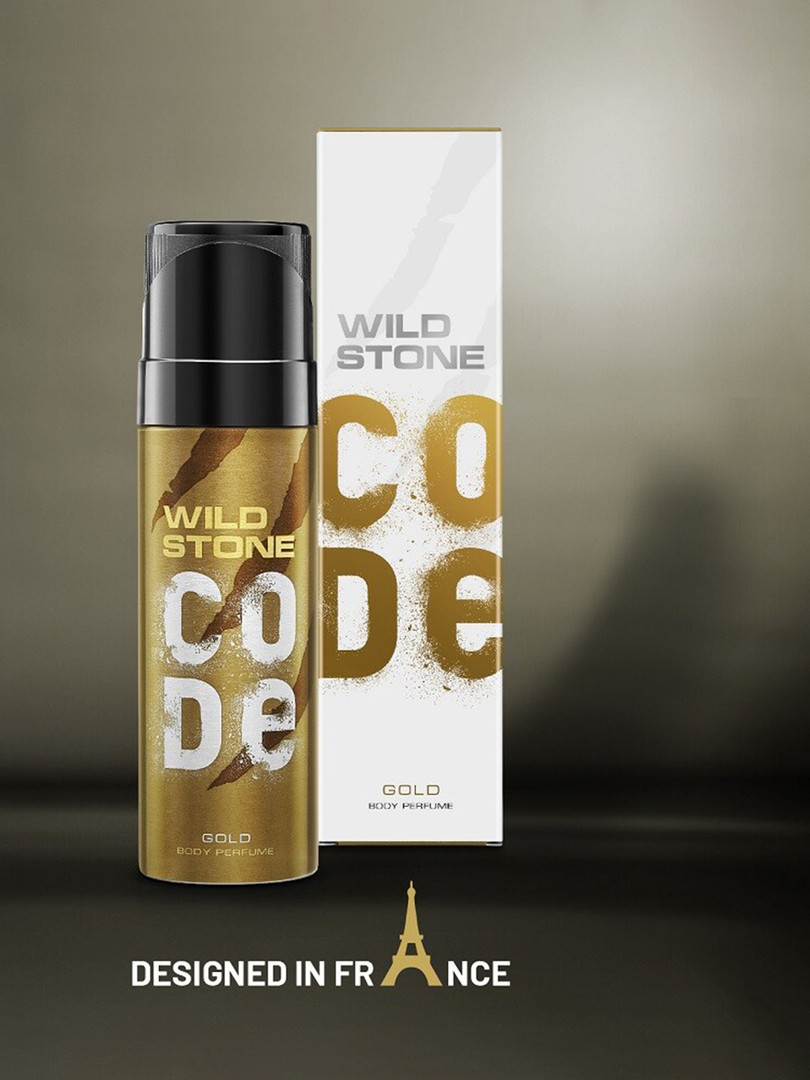 Wild stone code Men Gold Long Lasting Body Deodorants - 150 ml