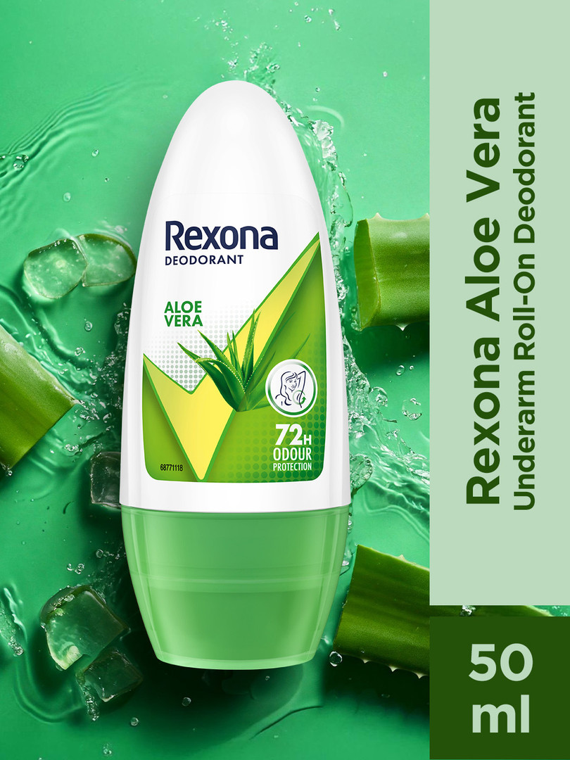 deodorant REXONA Aloe Vera 72 H Odour Protection Underarm Roll-On Deodorant - 50 ml