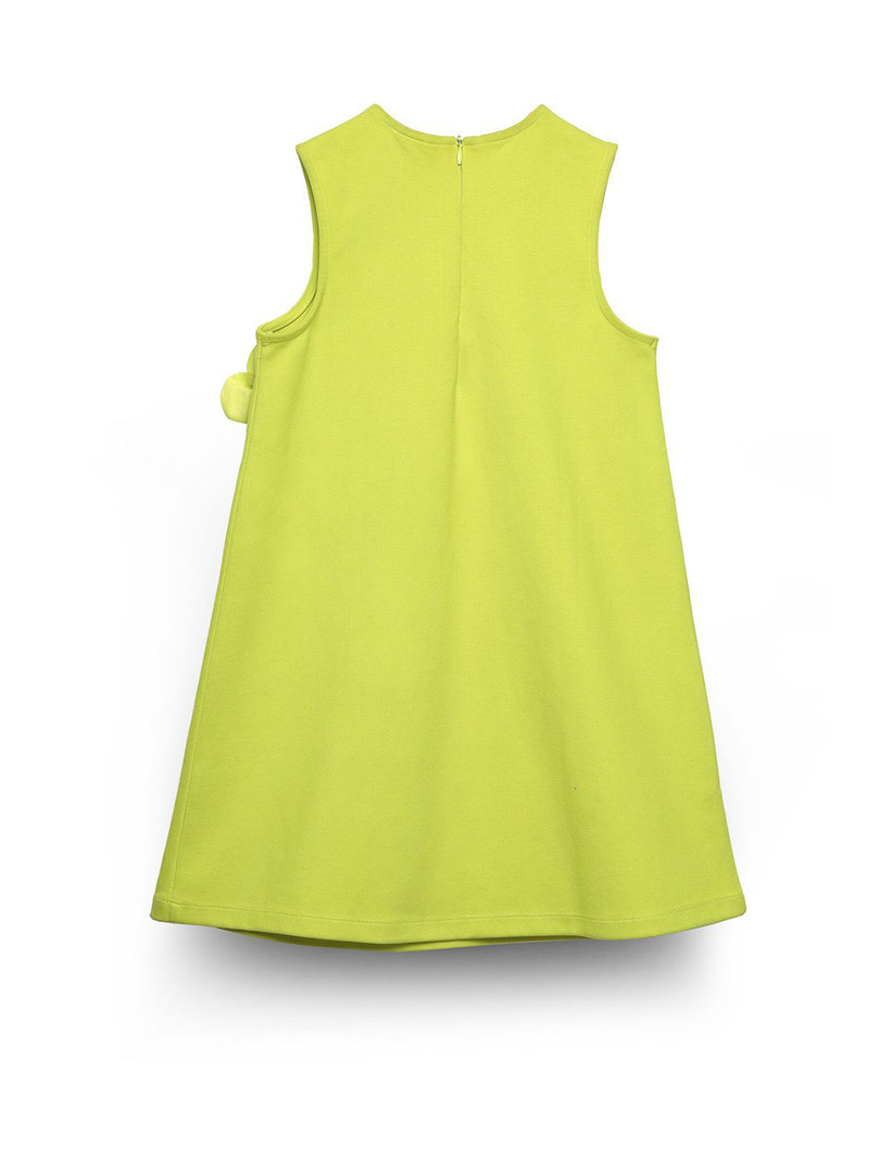 SPUNKIES Girls Round Neck Sleeveless A-Line Dress