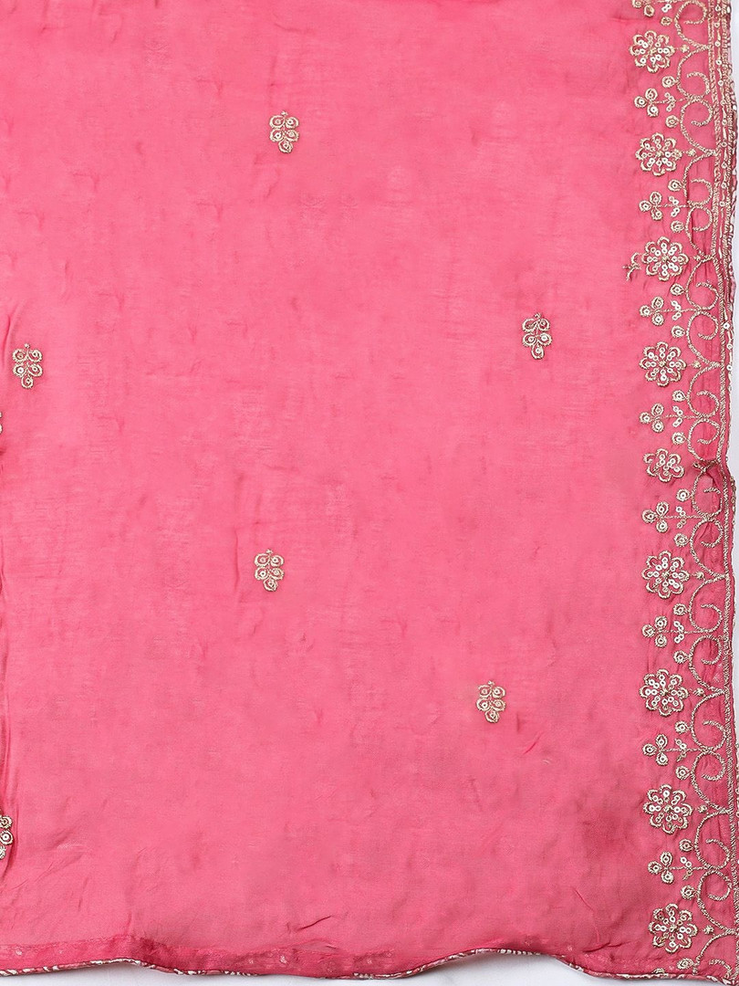 Meena Bazaar Printed Unstitched Dress Material
