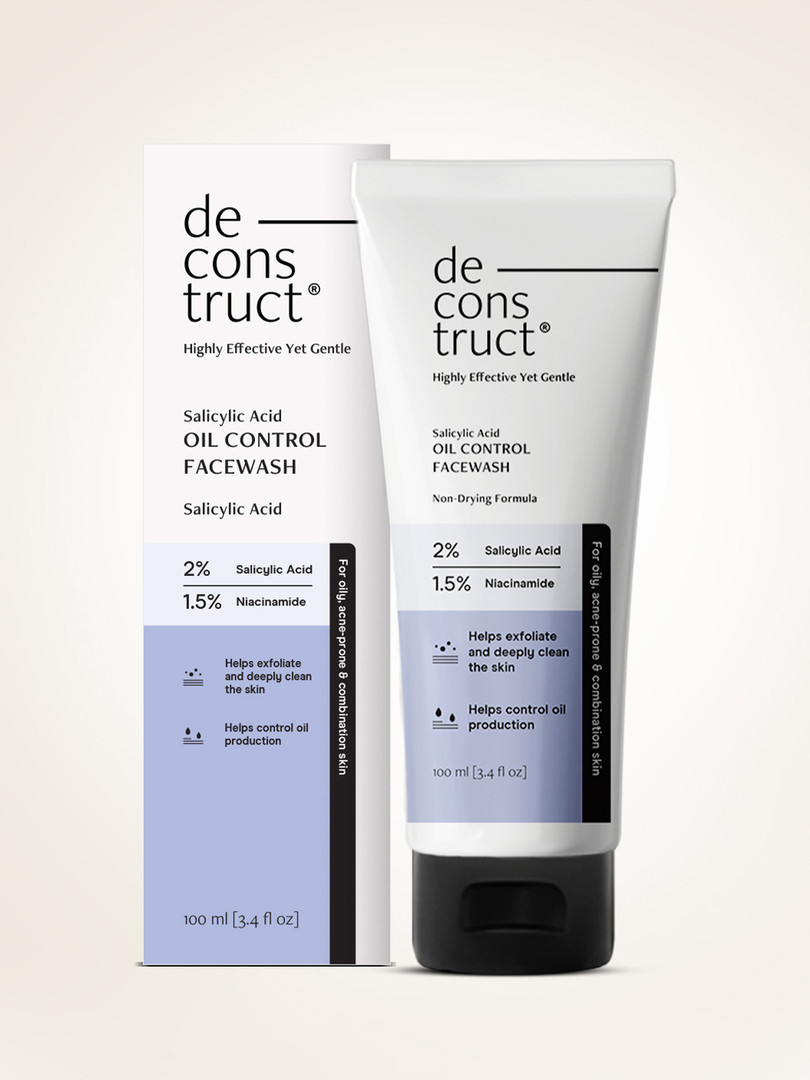 deconstruct Deconstruct Salicylic Acid Oil Control Non-drying & Cooling Face Wash with Niacinamide