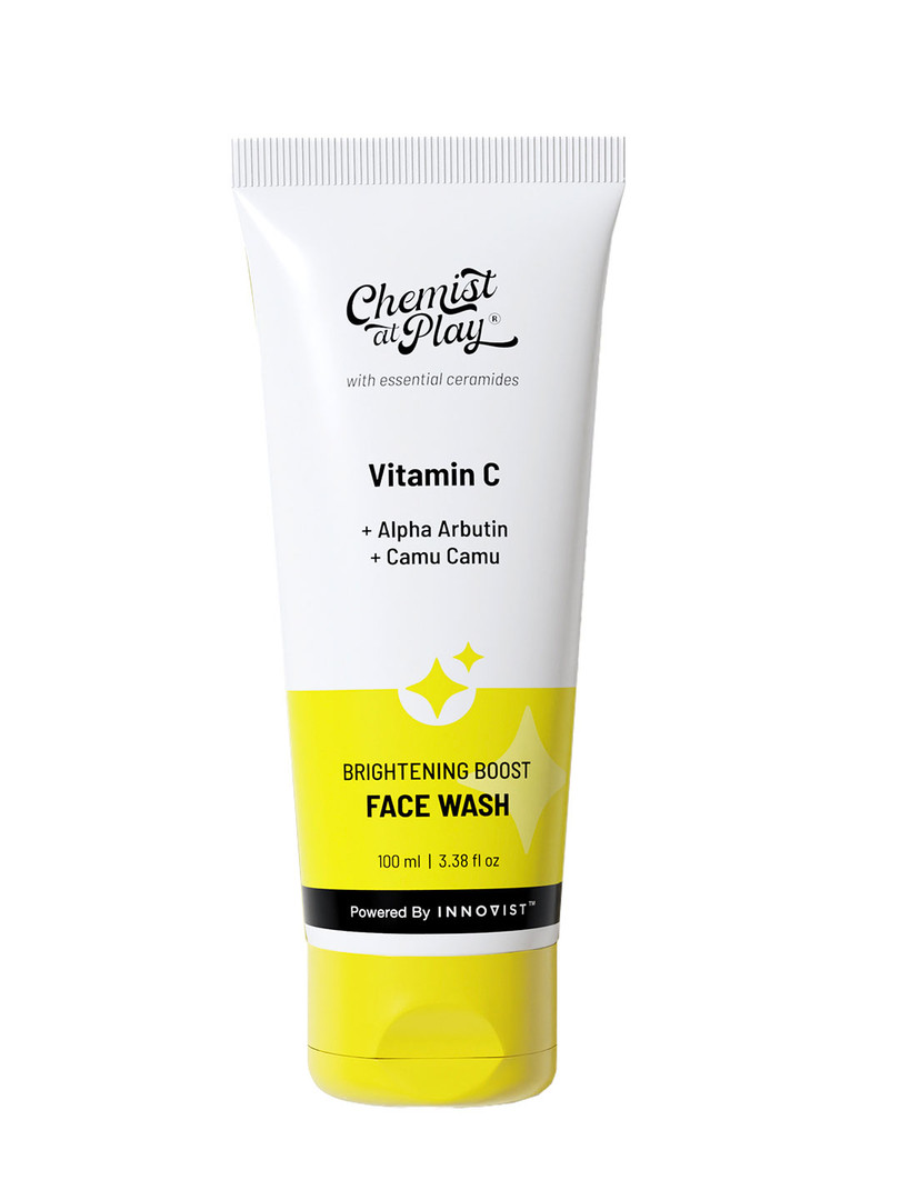 facewash Chemist at Play Vitamin C Brightening Boost Face Wash with Alpha Abrutin - 100 ml