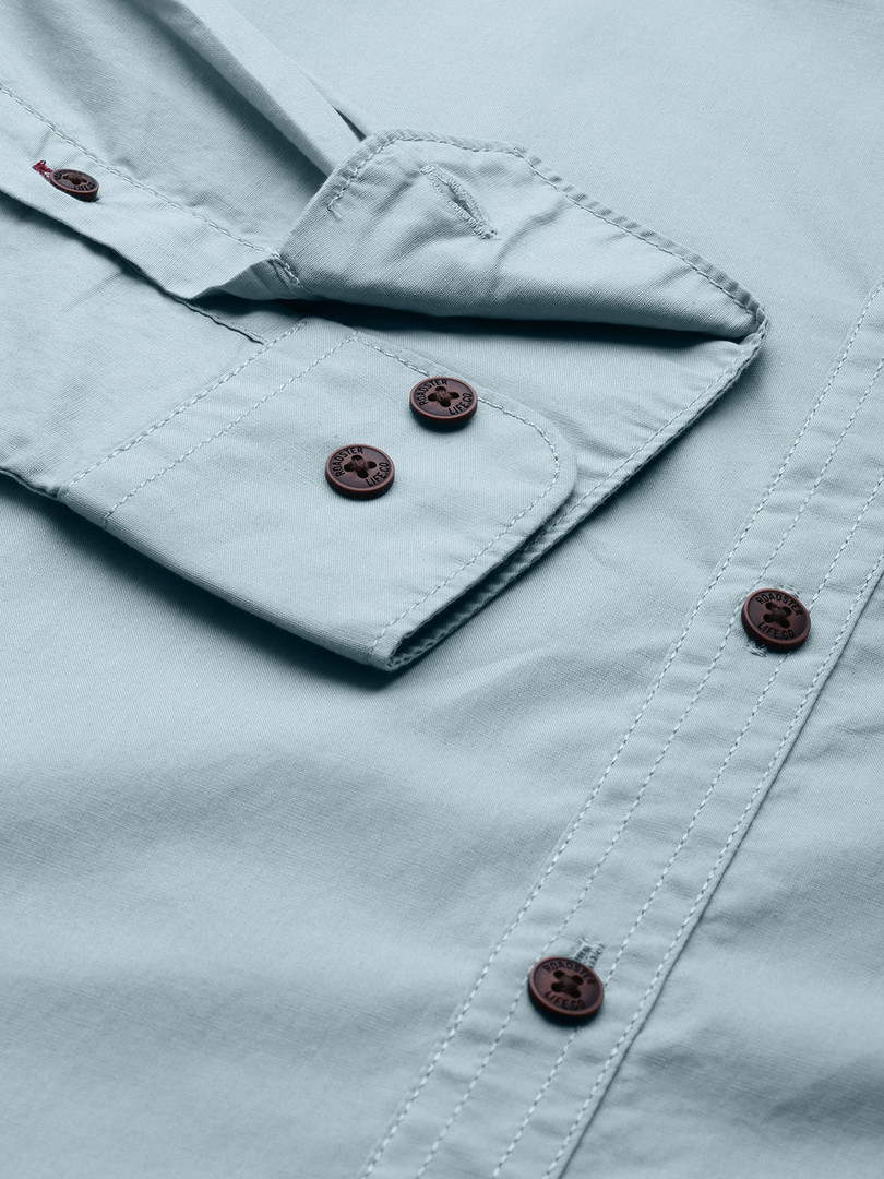Roadster Men Arona Slim Fit Opaque Formal Shirt