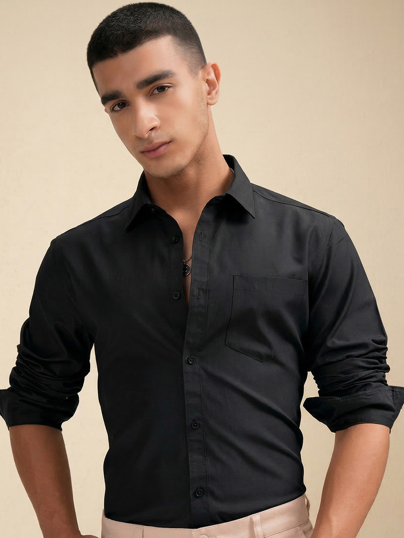 formal-shirt HIGHLANDER Men Slim Fit Shirt