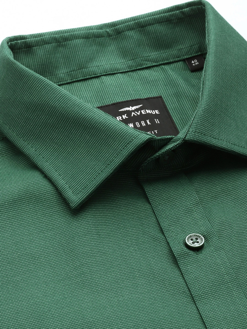 Park Avenue Solid Slim Fit Formal Shirt