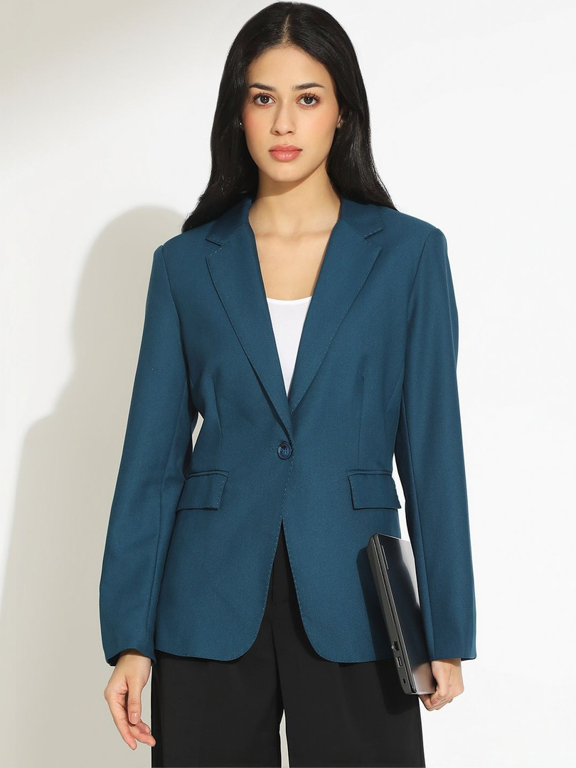 SHOWOFFFF Tailored Fit Single-Breasted Blazers