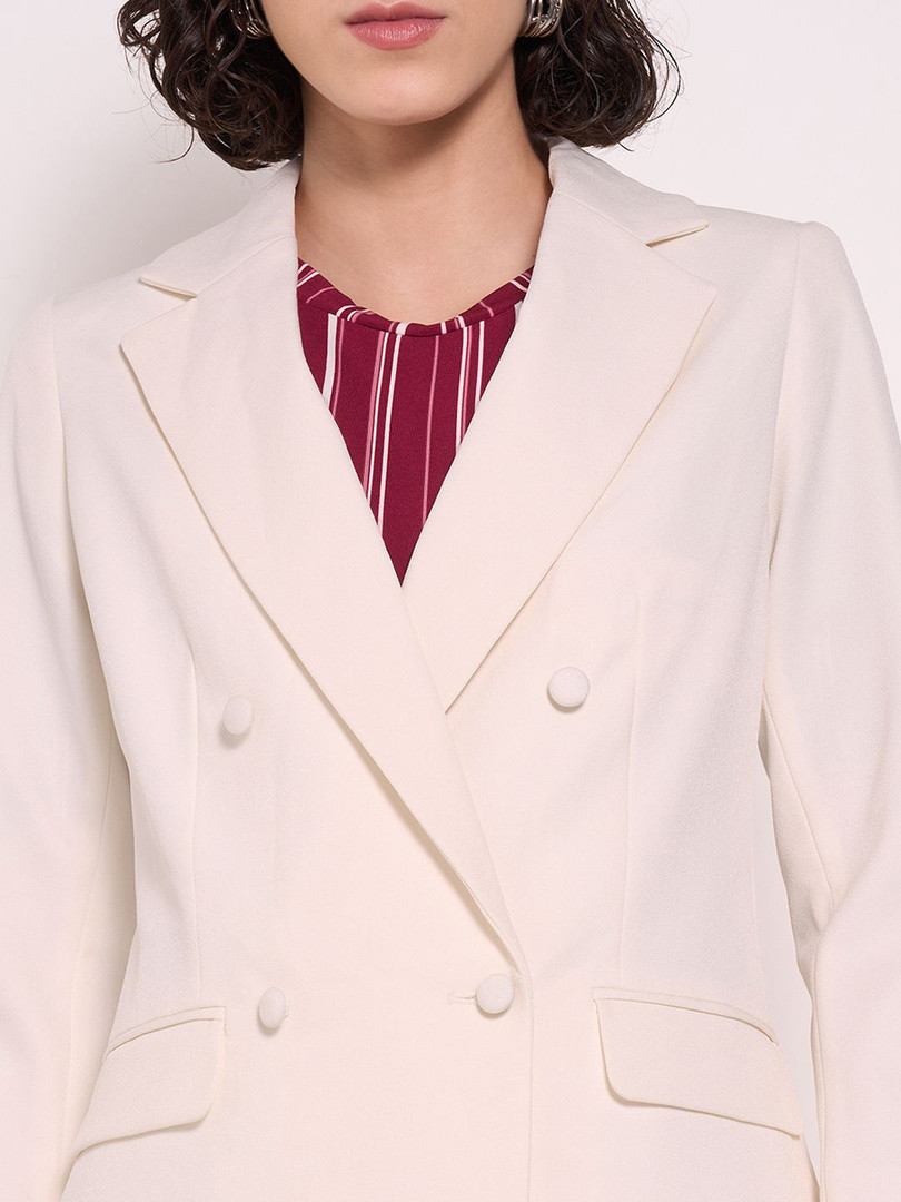 Annabelle by Pantaloons Double-Breasted Formal Blazers