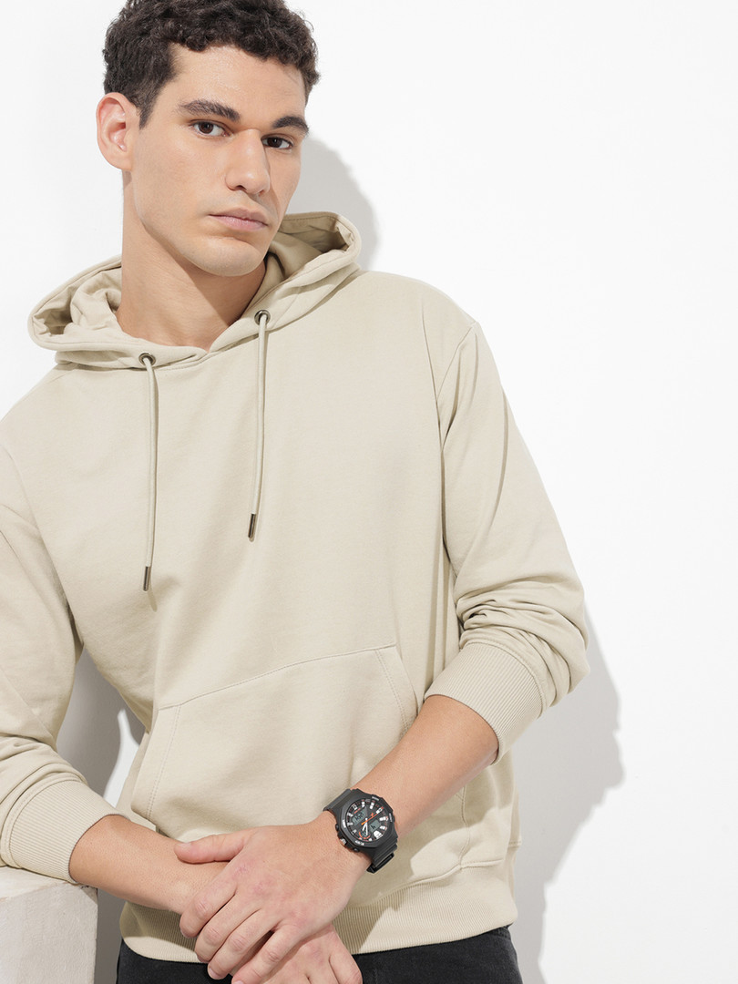hoodies Roadster The Life Co. Hooded Relaxed Fit Sweatshirt