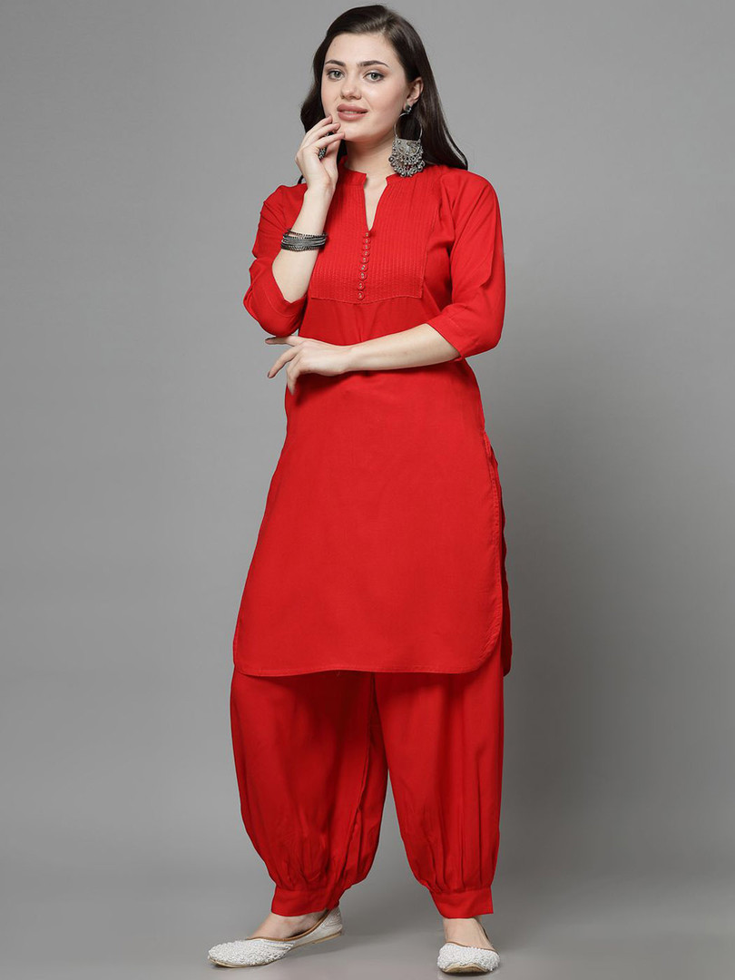 Clora Creation Women Yoke Design Regular Kurta with Salwar
