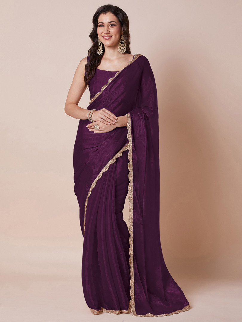 Purple / Silver